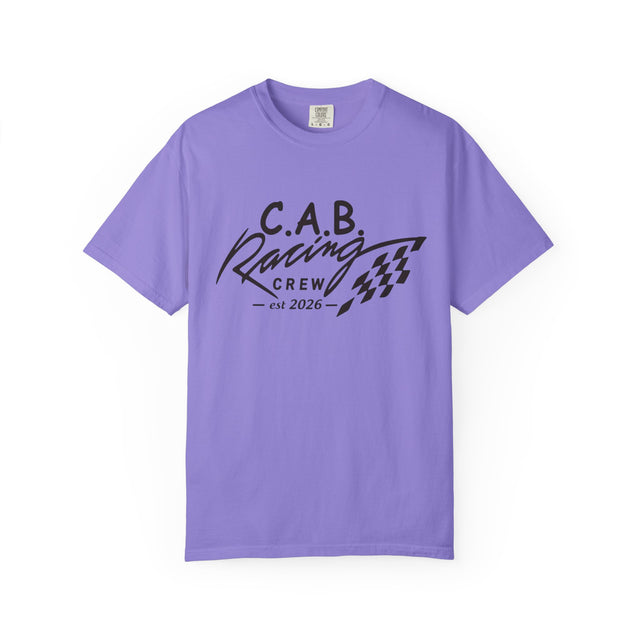 Racing Crew T-Shirt — C.A.B. Racing Helmet Graphic Tee