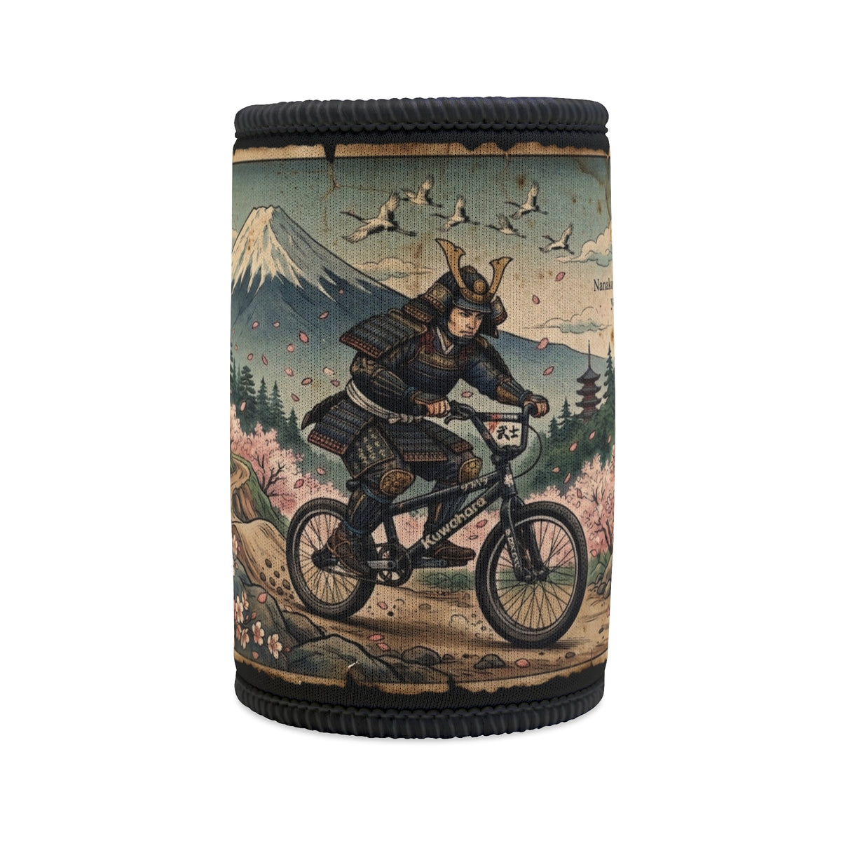 Stubby Cooler - "BMX Samurai" Can Koozie