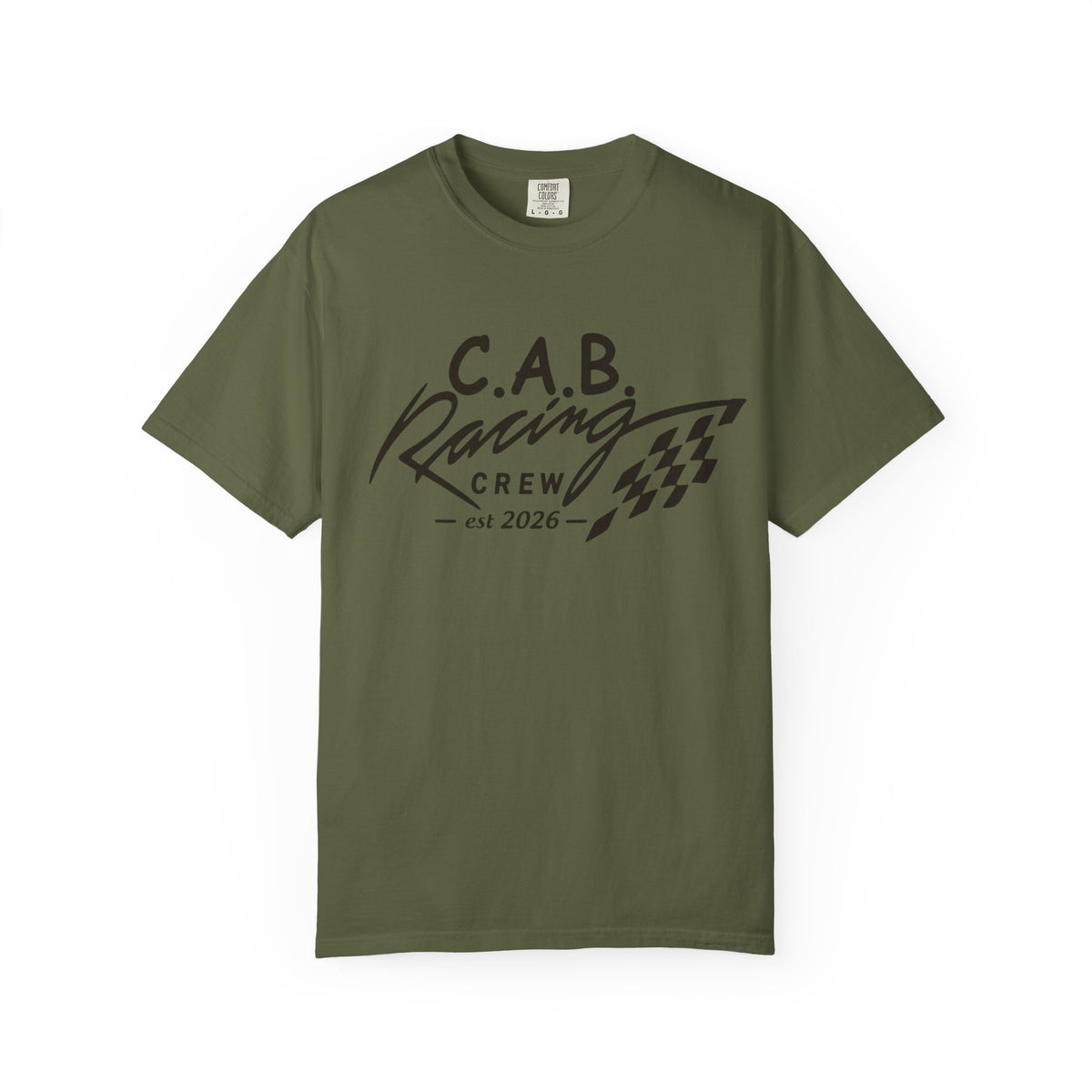 Racing Crew T-Shirt — C.A.B. Racing "Gump" Graphic Tee