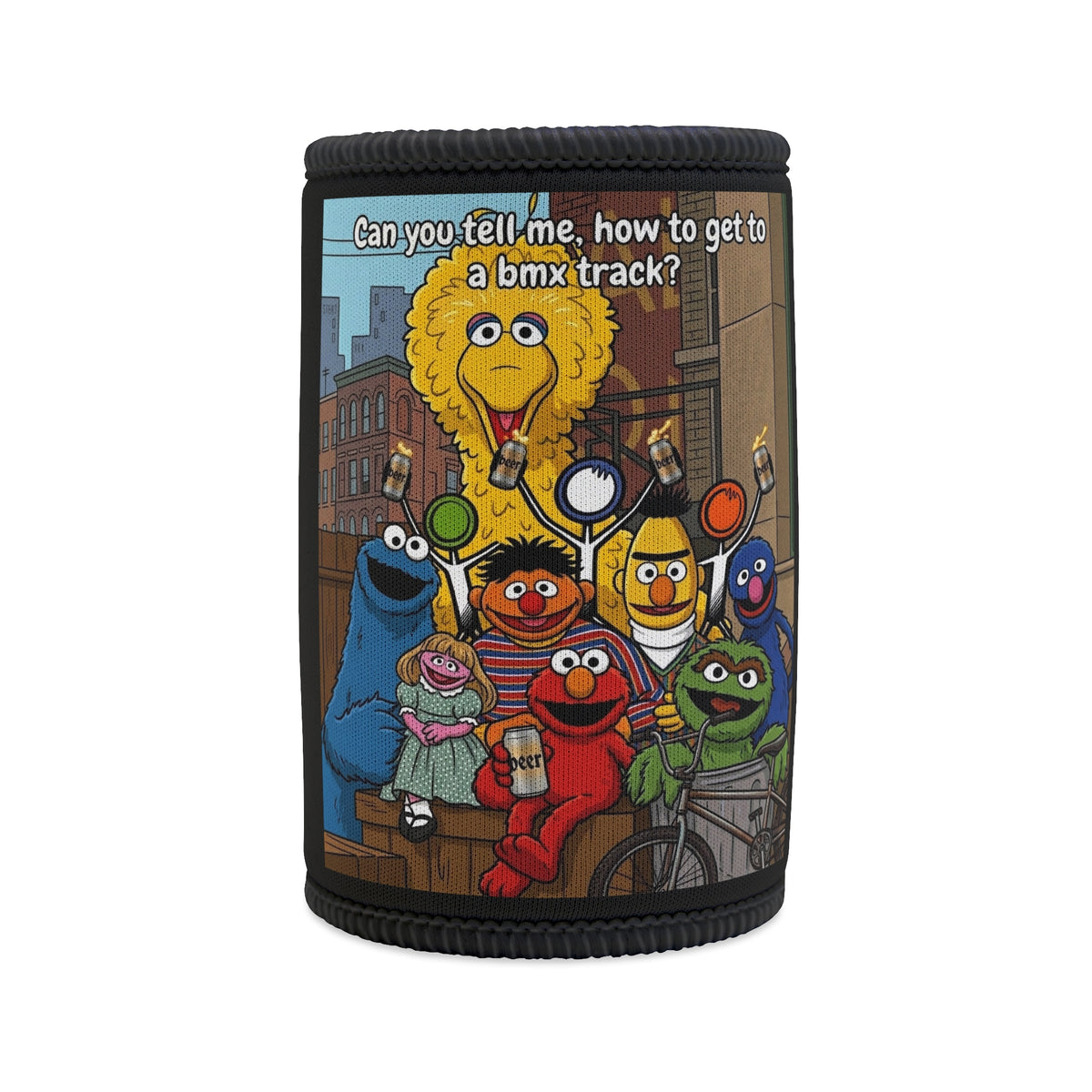 Stubby Cooler - "C.A.B. Sesame Street" Can Cooler