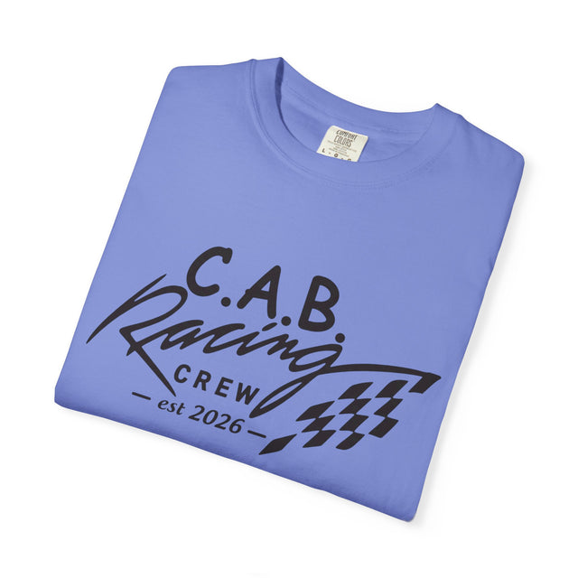 Racing Crew T-Shirt — C.A.B. Racing Helmet Graphic Tee