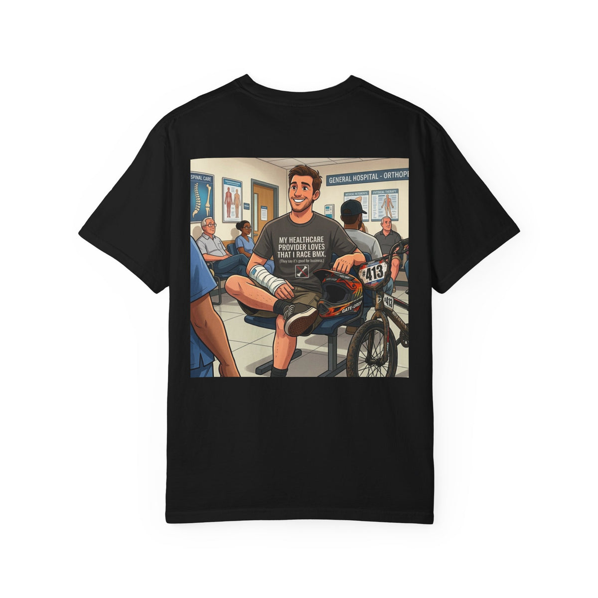 C.A.B. Racing  Crew — "Healthcare" Graphic T-Shirt