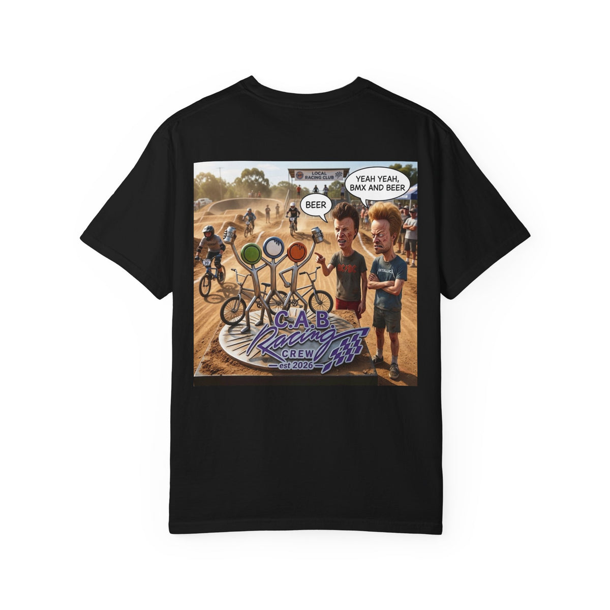 C.A.B. Racing Crew - "Beavis and Butthead" Graphic T-Shirt