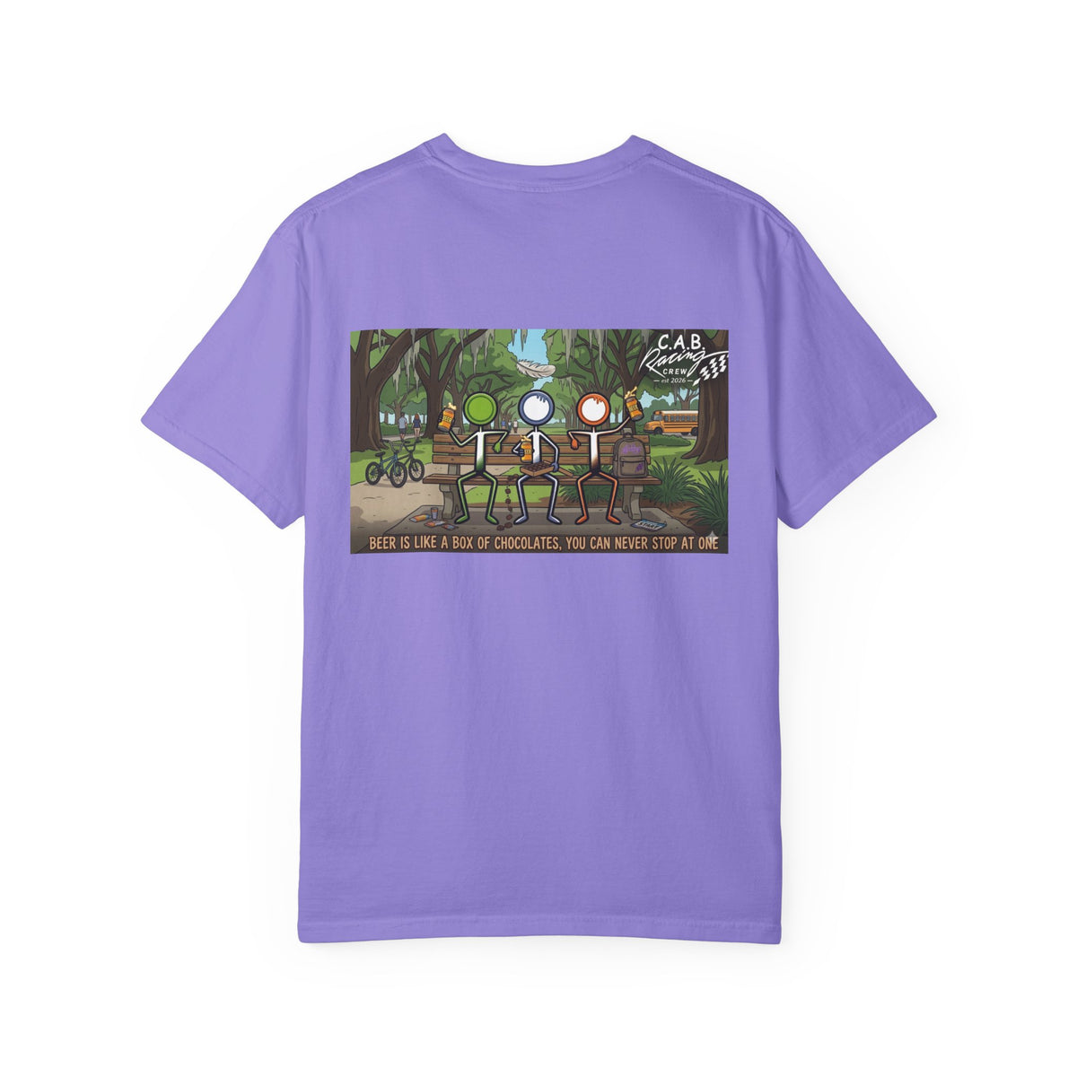 Racing Crew T-Shirt — C.A.B. Racing "Gump" Graphic Tee