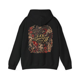 C.A.B Racing Crew Hoodie — Koi & Dragon Japanese Streetwear