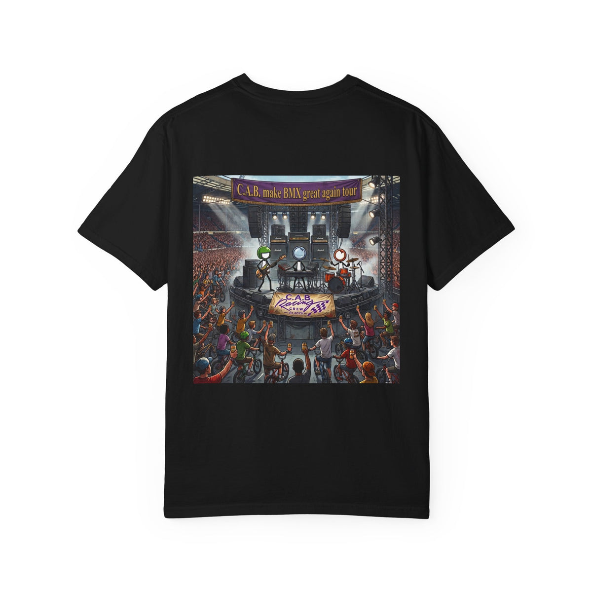 C.A.B. RACING "Band Tour" Graphic T-Shirt