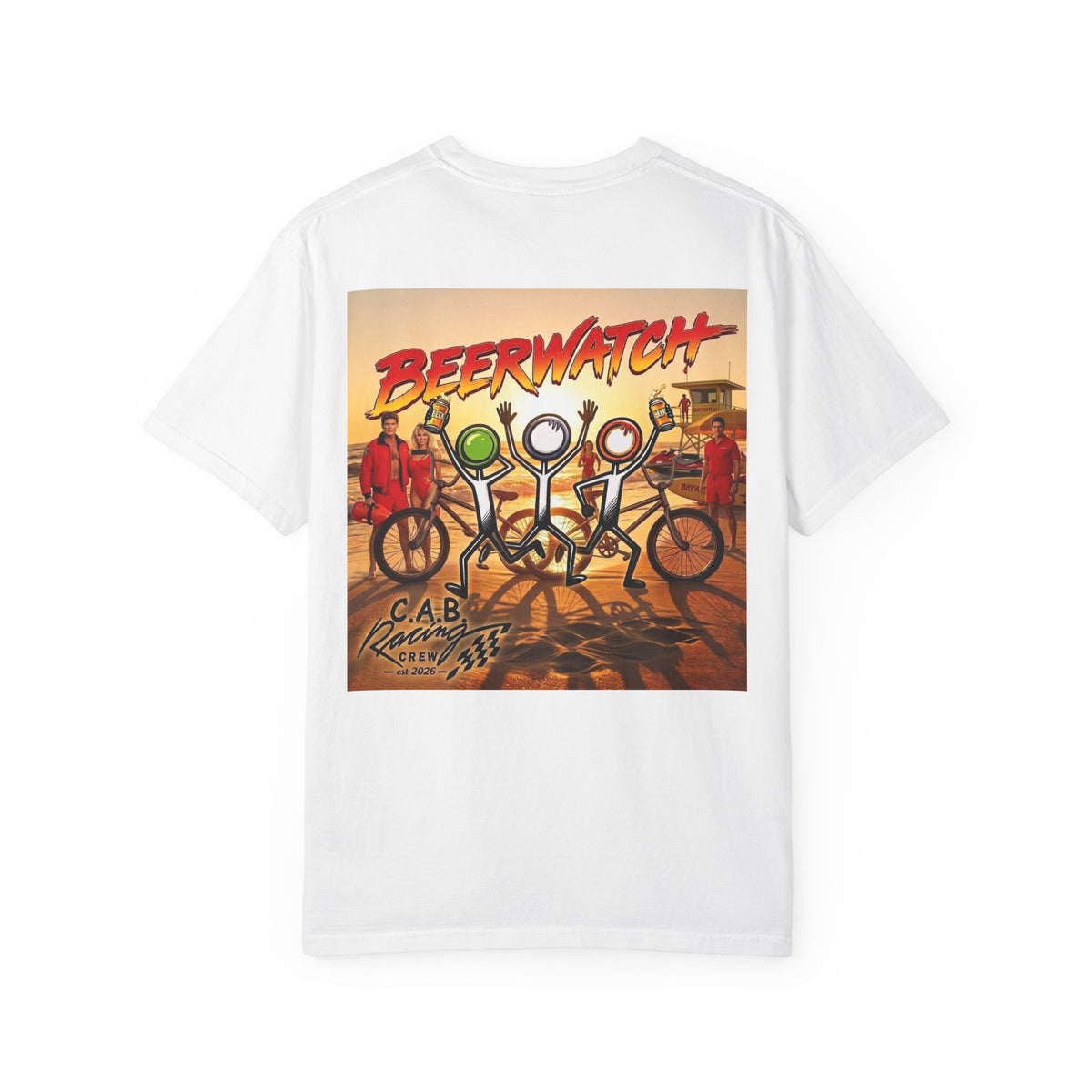C.A.B. Racing Crew “Beerwatch” Graphic T-Shirt