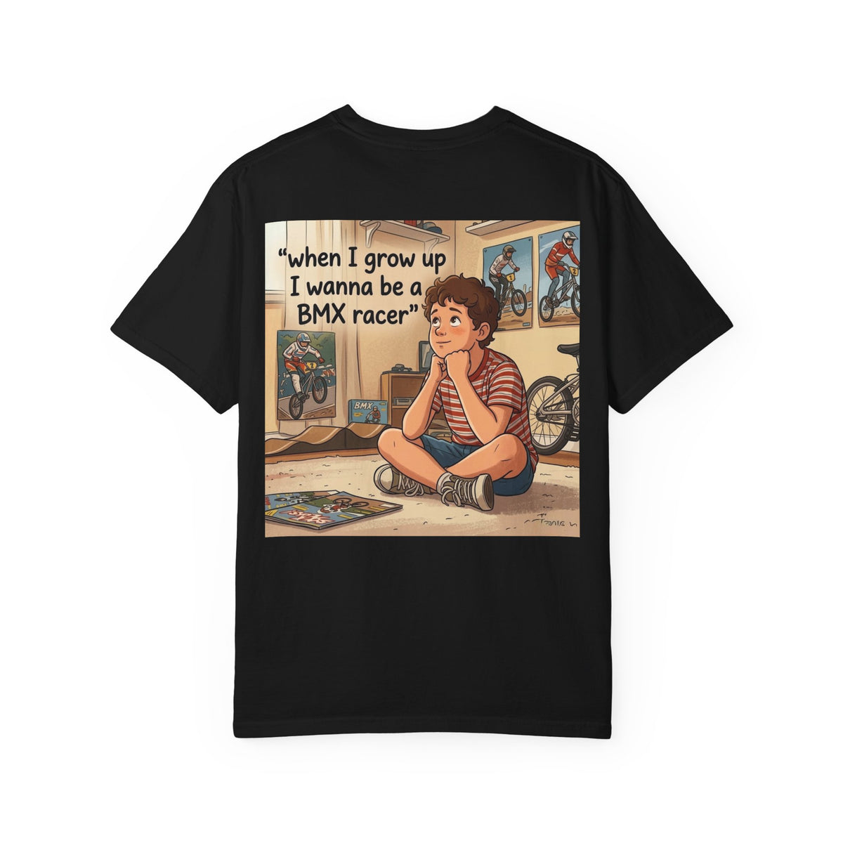 C.A.B. Racing Crew – "BMX Racer Dreams" Graphic t-shirt