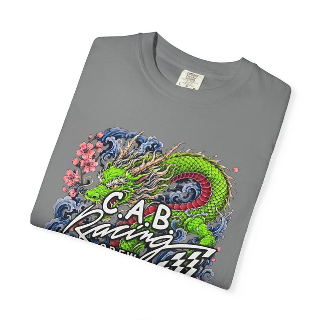C.A.B. Racing Crew — "Green Dragon & Koi" Graphic tee
