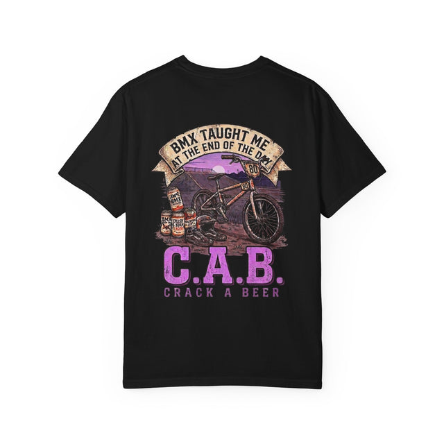 'BMX Taught me' Graphic T-Shirt — C.A.B. Racing tee