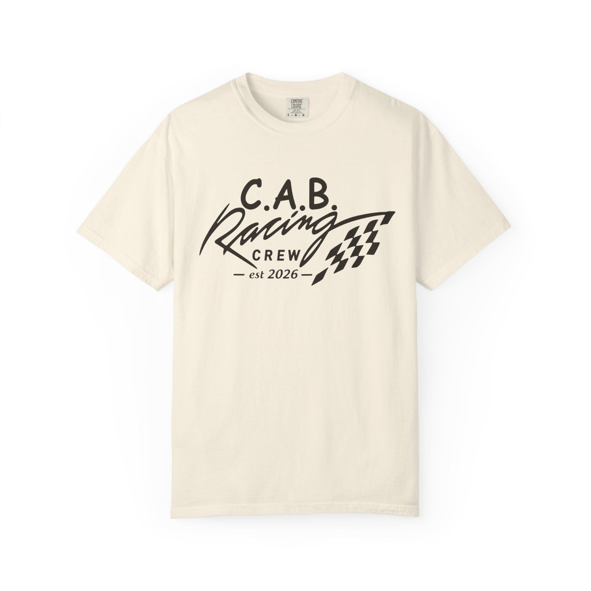 Racing Crew T-Shirt — "C.A.B. Racing Crew - Beer King" Graphic Tee