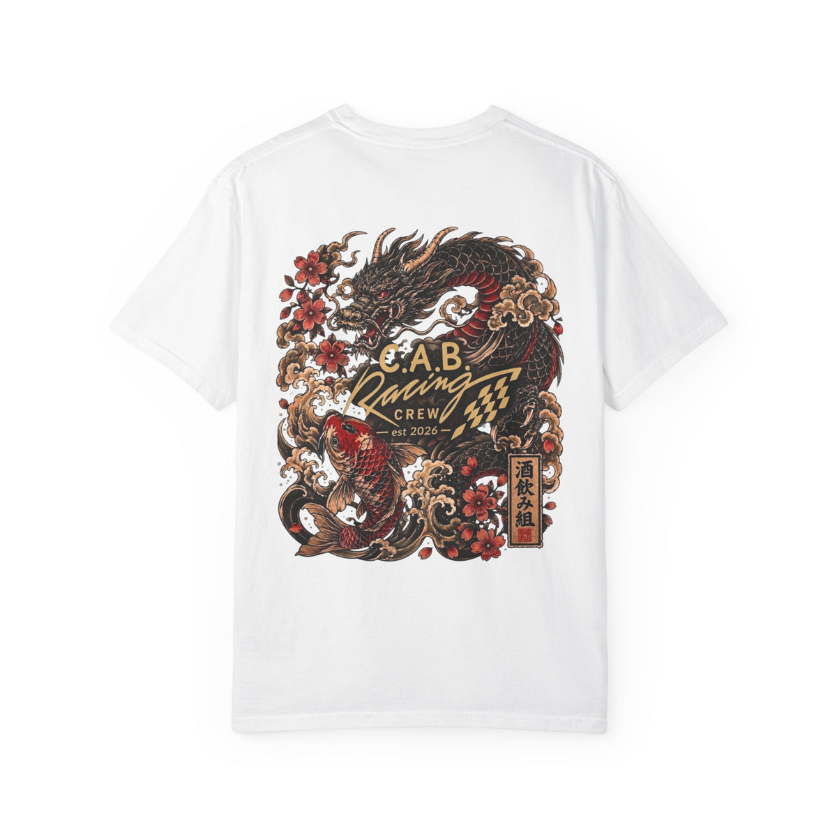 Racing Crew T-Shirt — C.A.B. Racing Japanese Graphic Tee