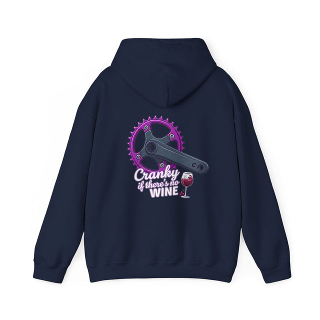 C.A.B. Racing Crew — "Cranky if there's no Wine" Graphic Hoodie