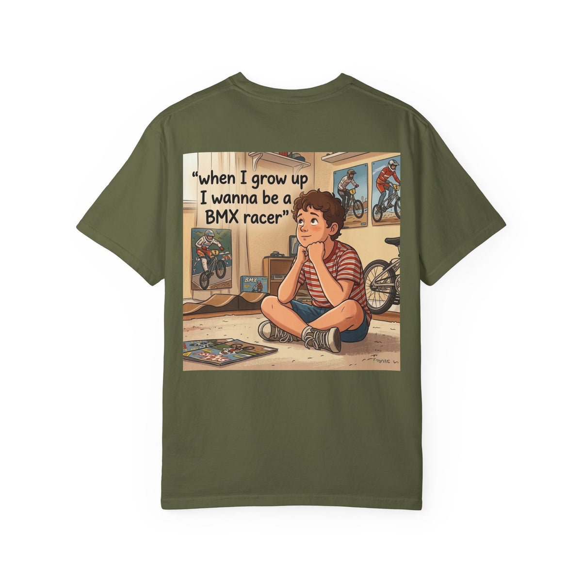 C.A.B. Racing Crew – "BMX Racer Dreams" Graphic t-shirt