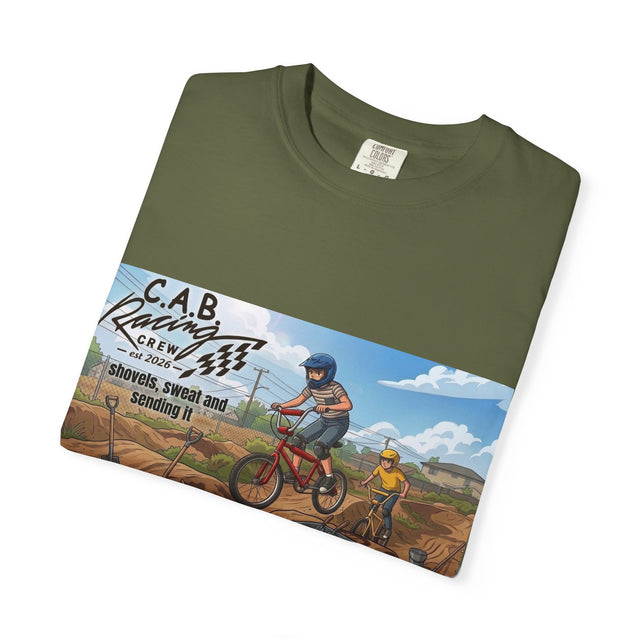 C.A.B. Racing Crew - " Shovels, and sweat" Graphic T-Shirt