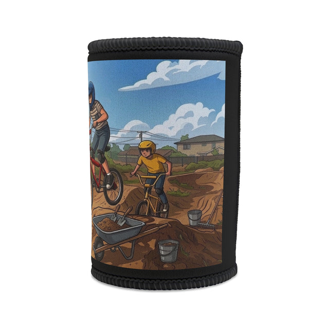 Stubby Cooler — C.A.B. Racing Crew "Shovels and sweat" Can Cooler