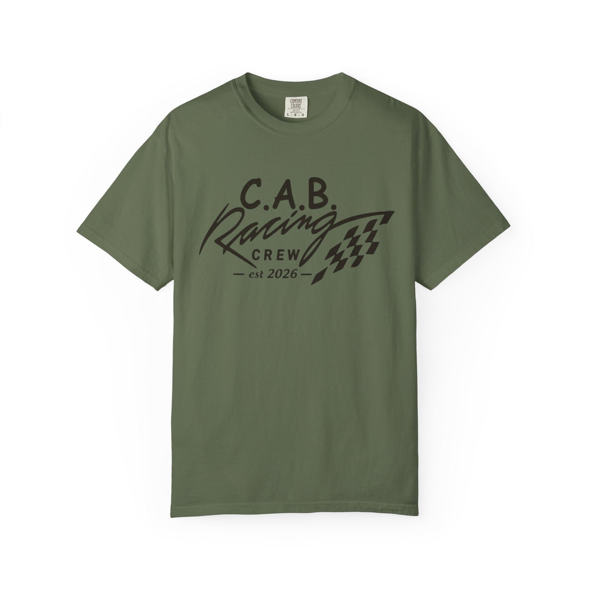 Racing Crew T-Shirt — "C.A.B. Racing Crew - Beer King" Graphic Tee