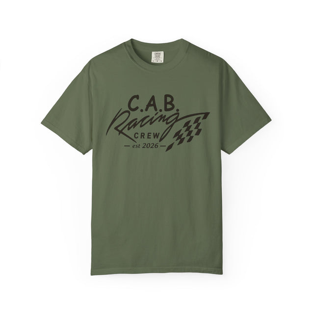 Racing Crew T-Shirt — "C.A.B. Racing Crew - Beer King" Graphic Tee