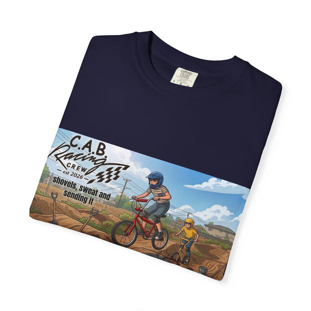 C.A.B. Racing Crew - " Shovels, and sweat" Graphic T-Shirt