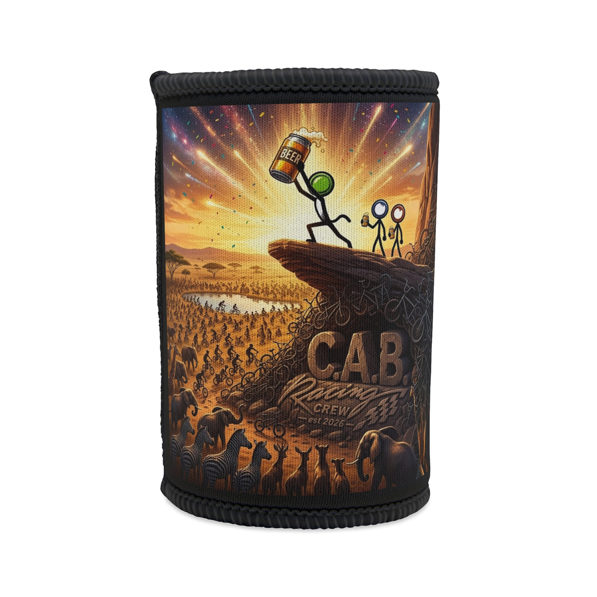 Stubby Cooler - CAB "Beer King" Can Cooler