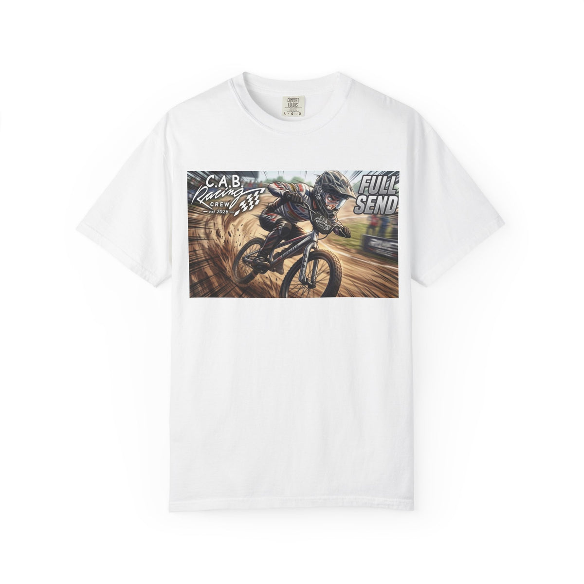 C.A.B. Racing crew — 'Full Send' Graphic Tee