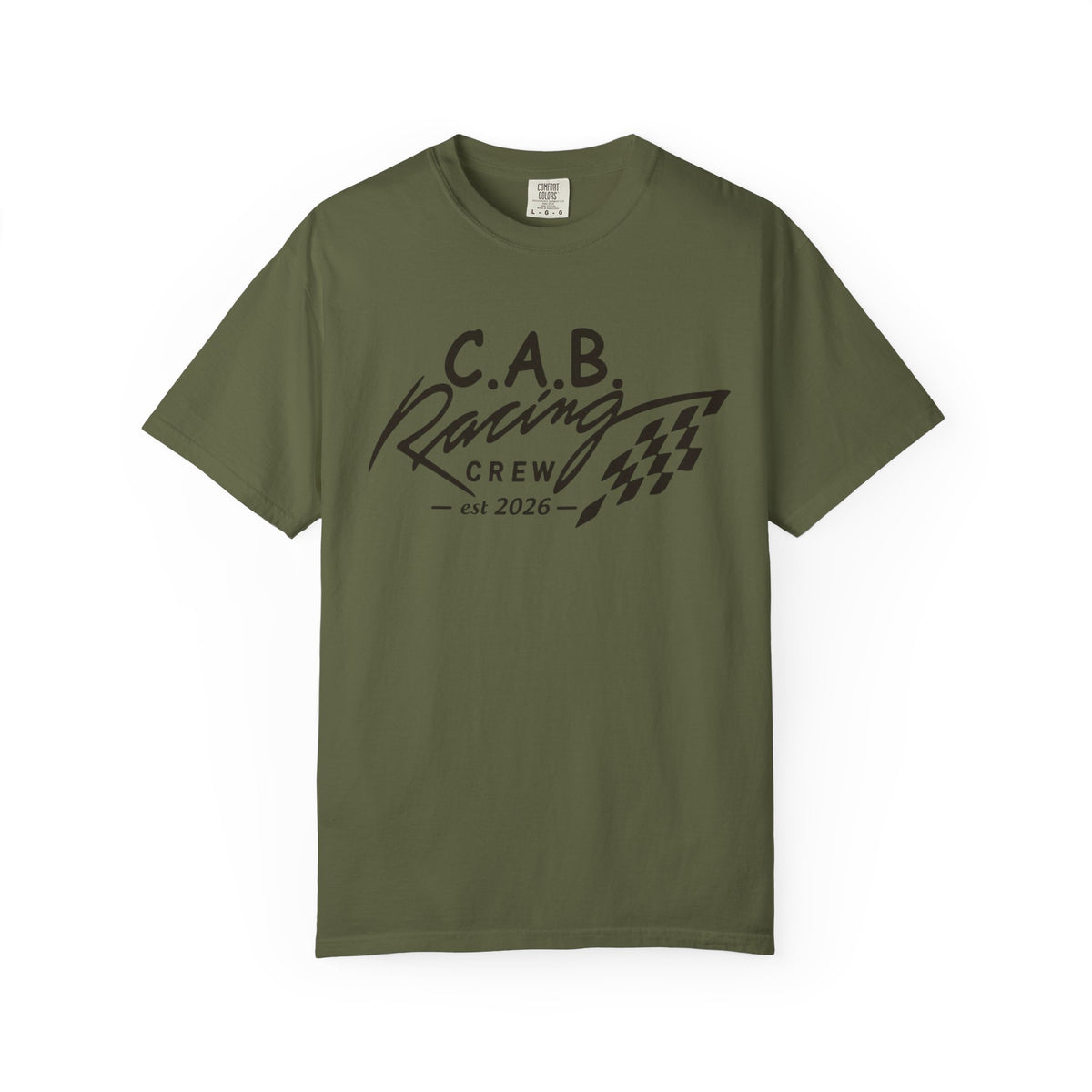 Racing Crew T-Shirt — "C.A.B. Racing Crew - Beer King" Graphic Tee