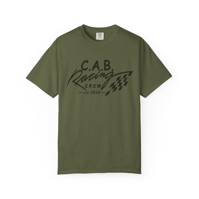 Racing Crew T-Shirt — "C.A.B. Racing Crew - Beer King" Graphic Tee