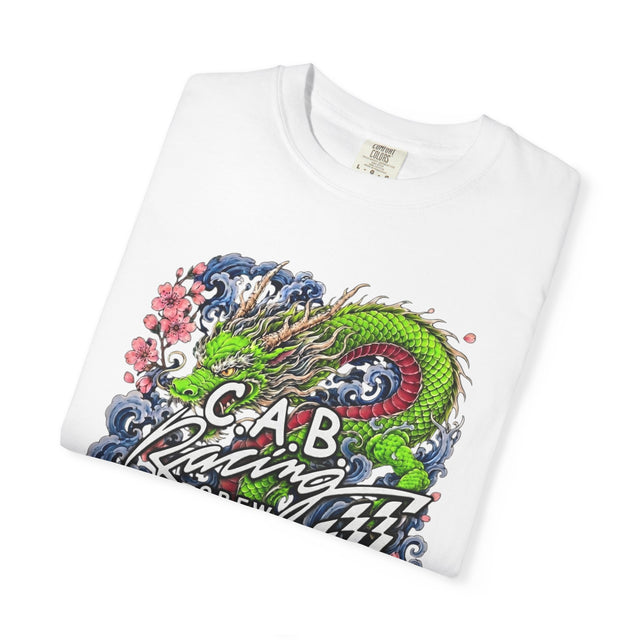 C.A.B. Racing Crew — "Green Dragon & Koi" Graphic tee
