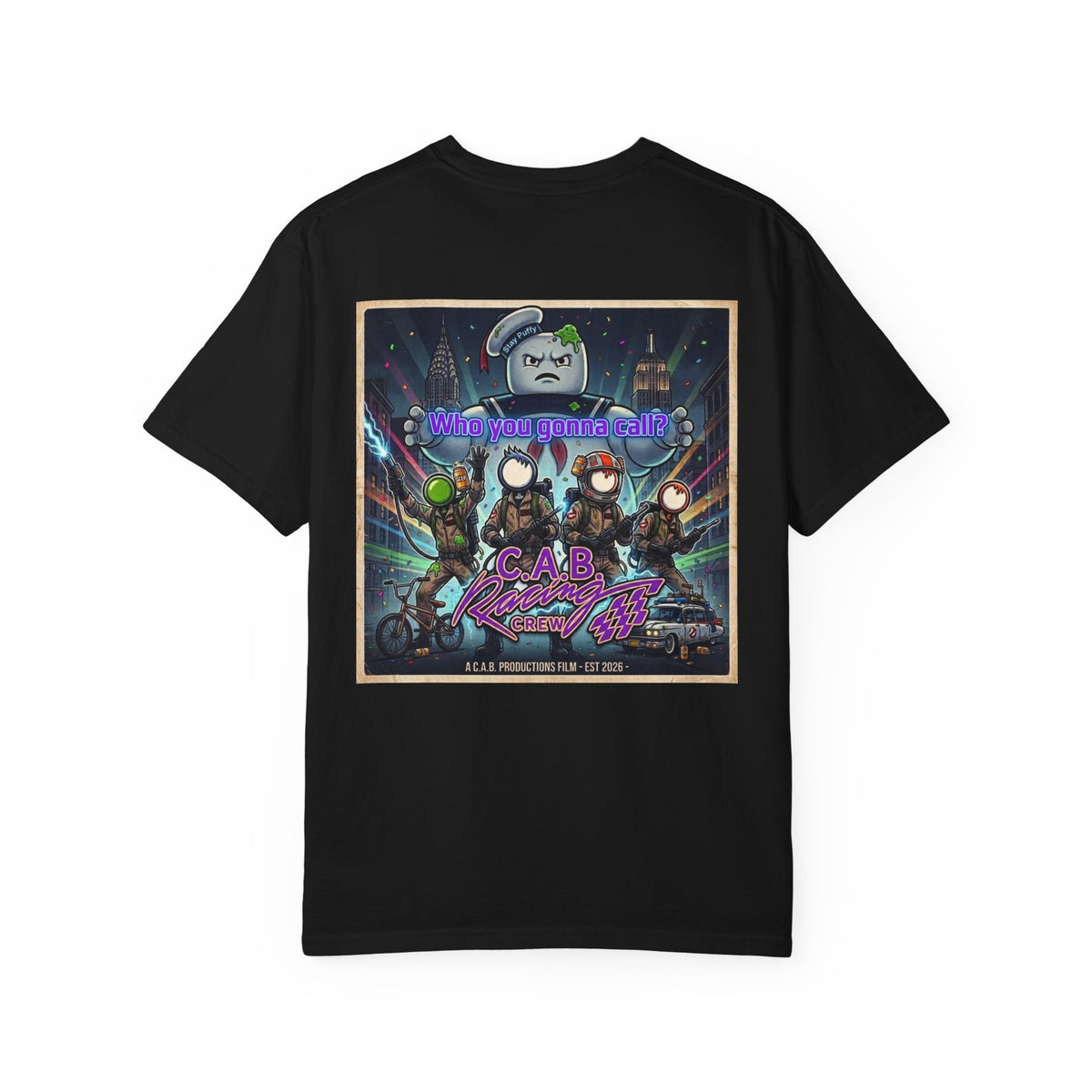 C.A.B Racing Crew - "Ghostbusters" Graphic Tee
