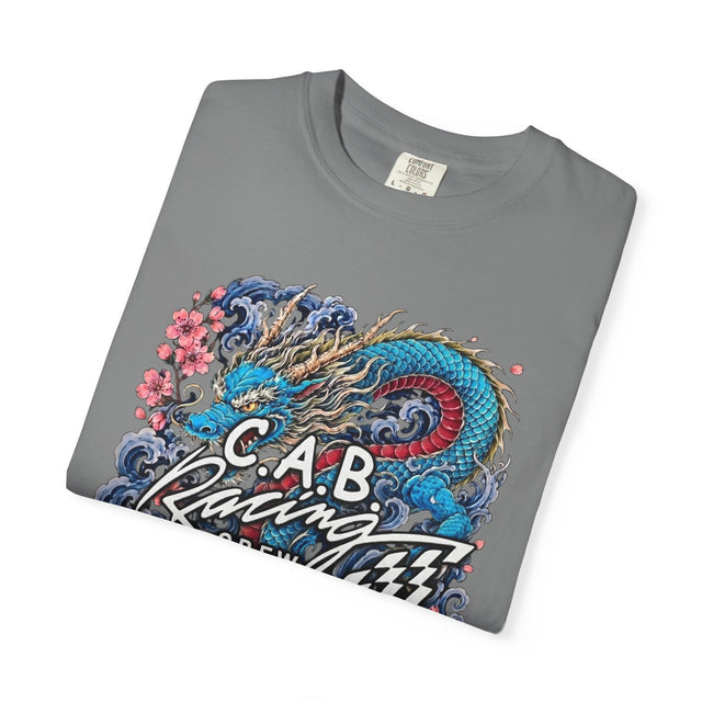 C.A.B. Racing Crew - "Blue Dragon & Koi" Graphic Tee