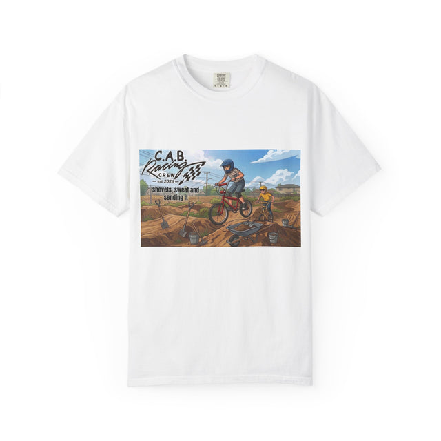 C.A.B. Racing Crew - " Shovels, and sweat" Graphic T-Shirt