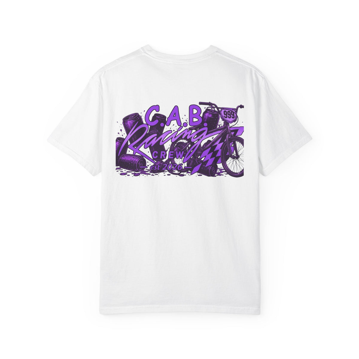 Racing Crew T-Shirt — C.A.B. Racing Cans Graphic Tee