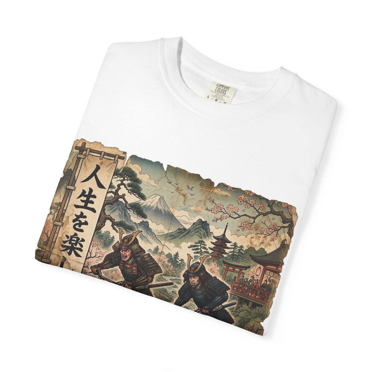 C.A.B. Racing Crew - "Enjoy life" Japanese Graphic T-Shirt