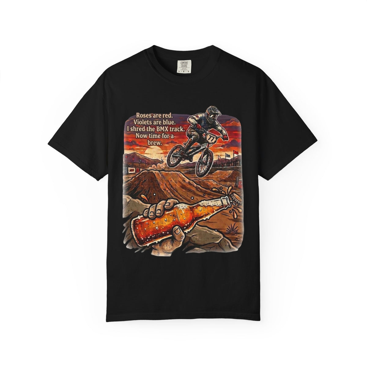 C.A.B. Racing Crew "Time for a brew" Graphic T-Shirt