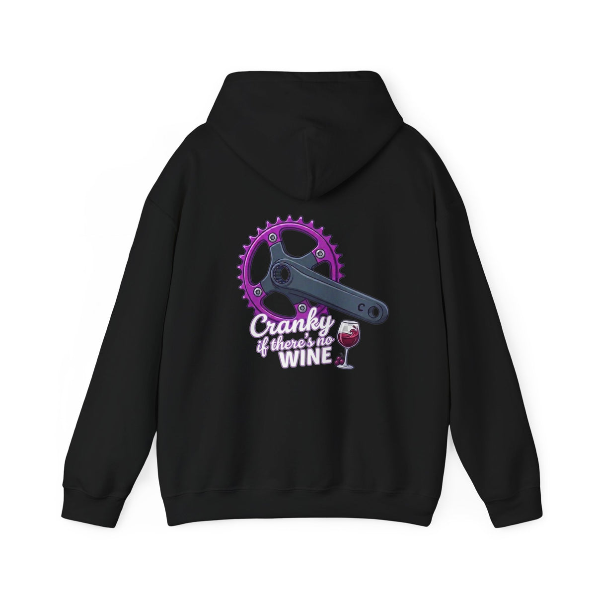 C.A.B. Racing Crew — "Cranky if there's no Wine" Graphic Hoodie