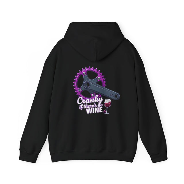 C.A.B. Racing Crew — "Cranky if there's no Wine" Graphic Hoodie