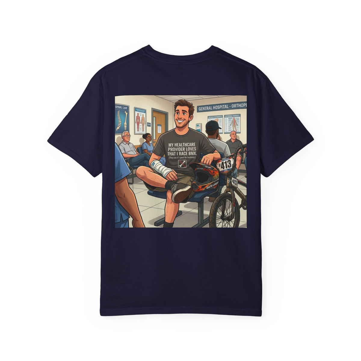 C.A.B. Racing  Crew — "Healthcare" Graphic T-Shirt