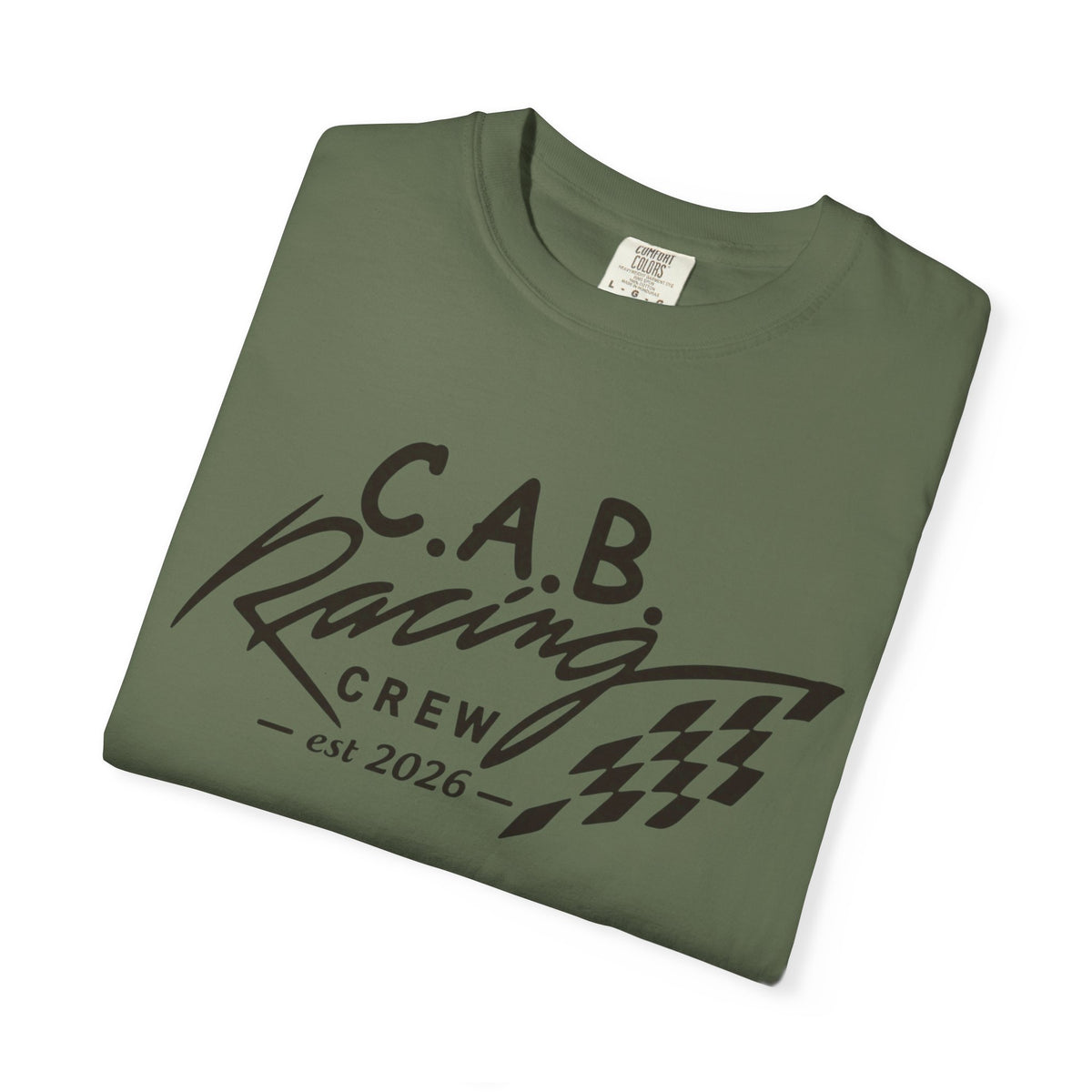 Racing Crew T-Shirt — "C.A.B. Racing Crew - Beer King" Graphic Tee
