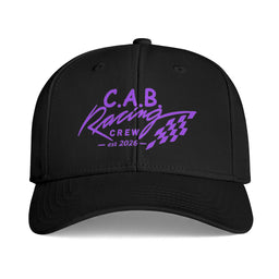 C.A.B. Racing Crew Cap – Retro Race Flag Baseball Hat