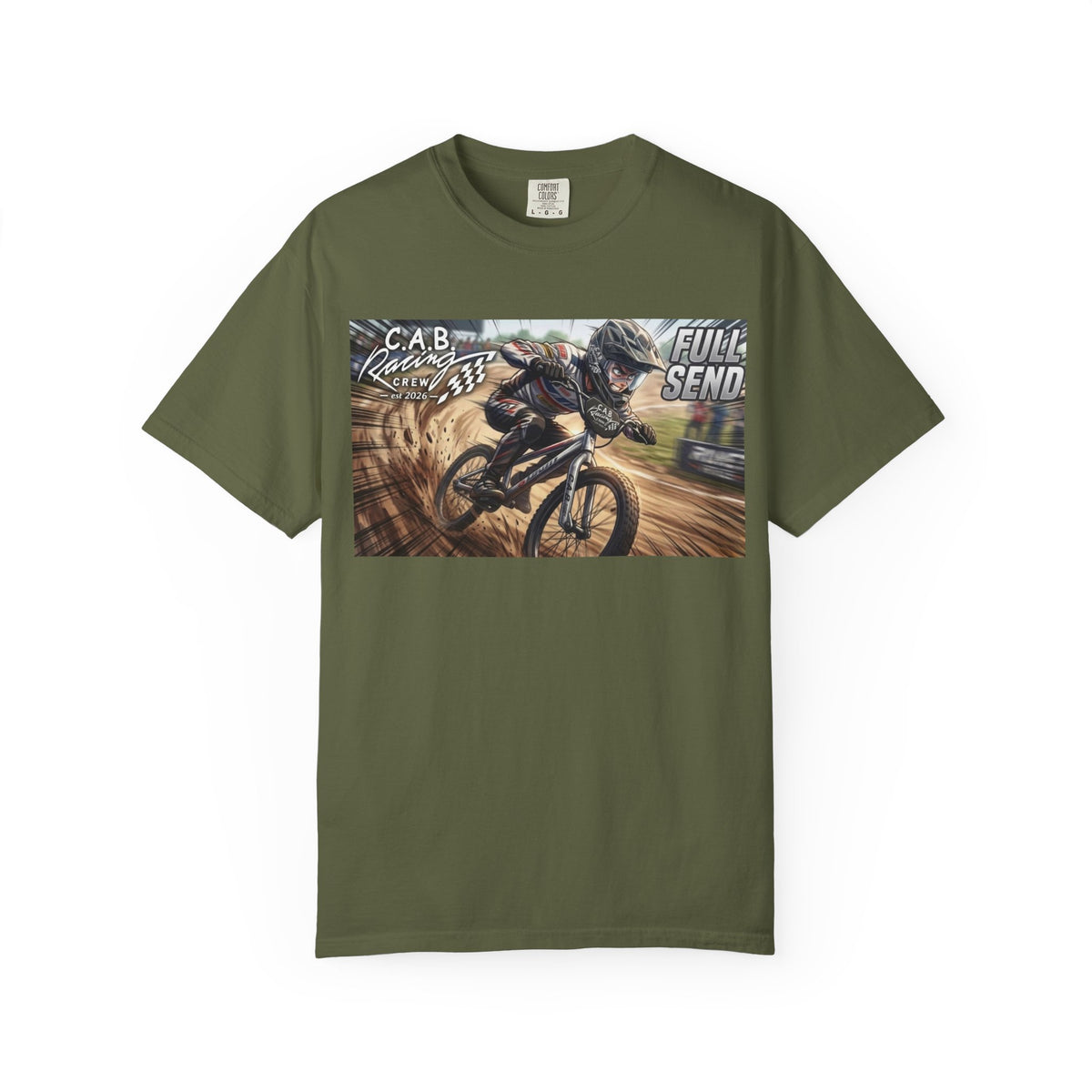 C.A.B. Racing crew — 'Full Send' Graphic Tee