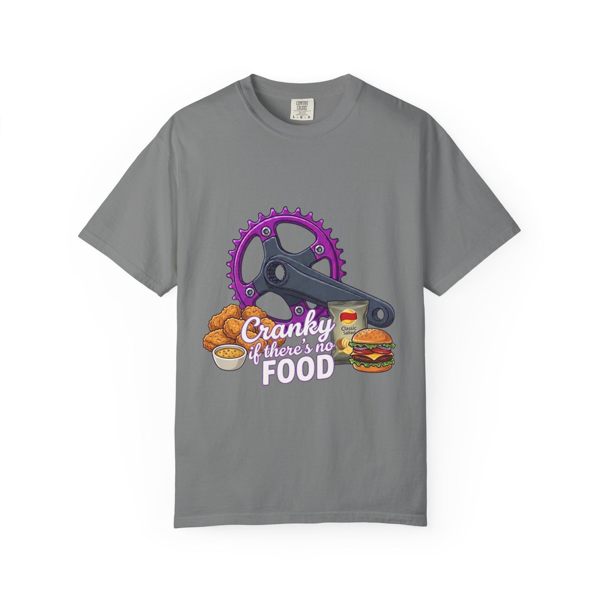 C.A.B. Racing Crew - "Cranky if there's no food" Graphic T-Shirt