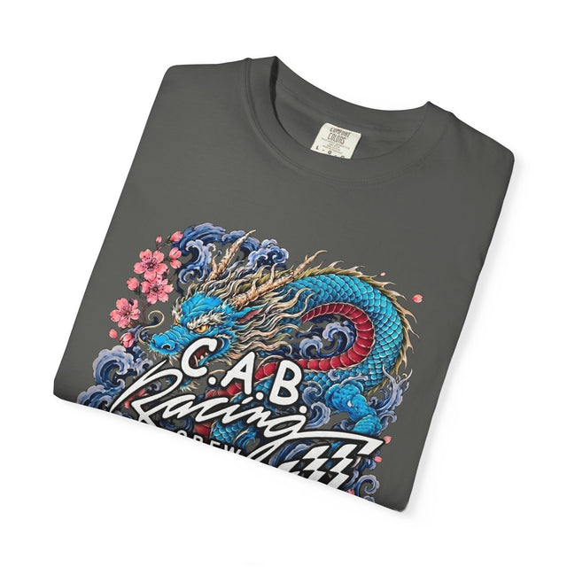 C.A.B. Racing Crew - "Blue Dragon & Koi" Graphic Tee