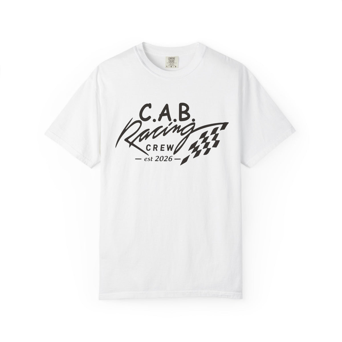 Racing Crew T-Shirt — "C.A.B. Racing Crew - Beer King" Graphic Tee