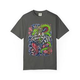 C.A.B. Racing Crew — "Green Dragon & Koi" Graphic tee