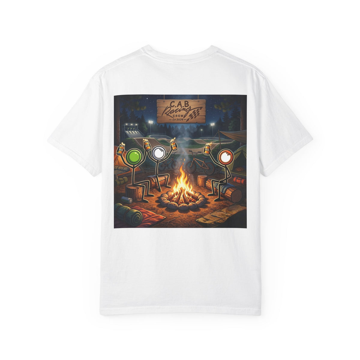 C.A.B. Racing Crew - "Camping" Graphic Tee