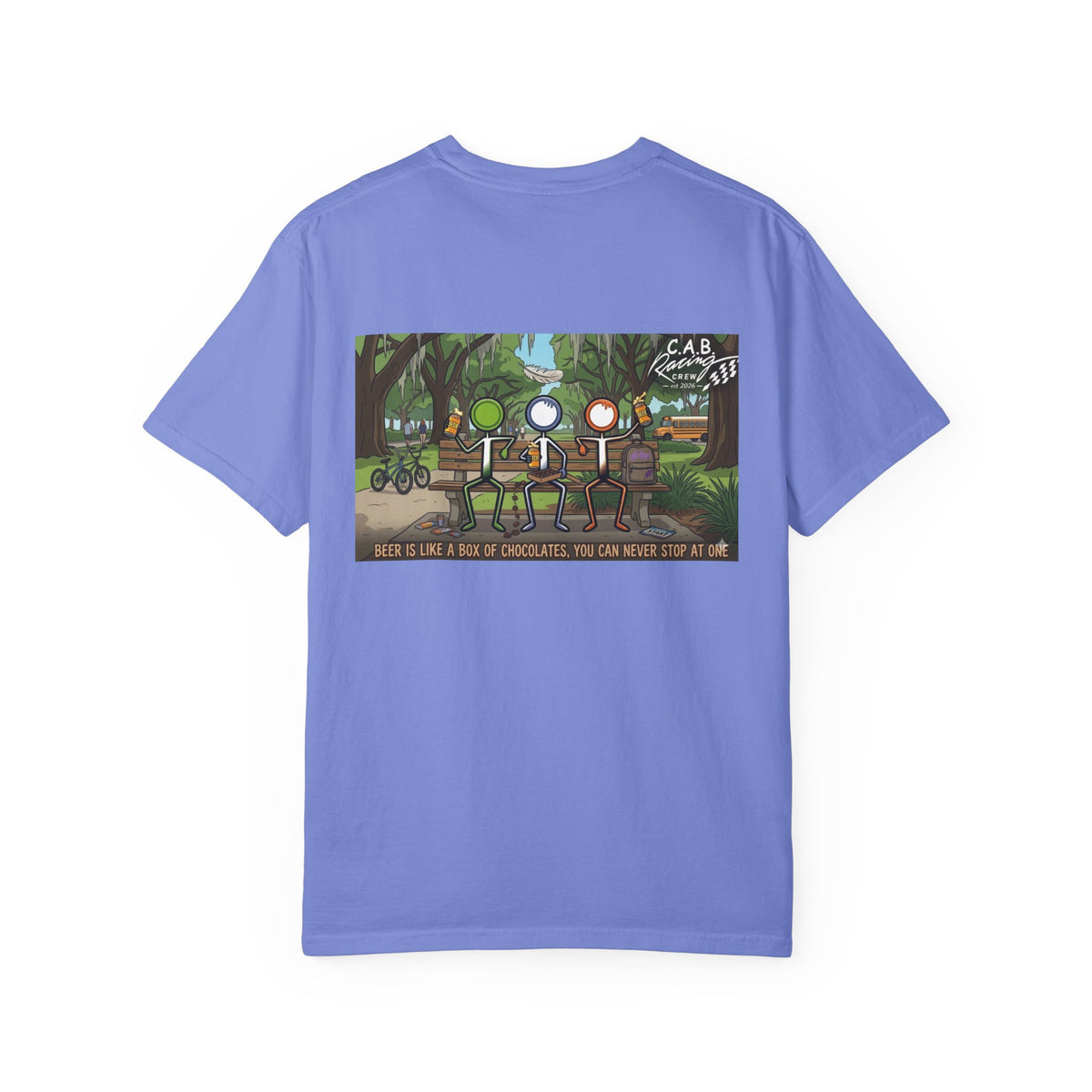 Racing Crew T-Shirt — C.A.B. Racing "Gump" Graphic Tee