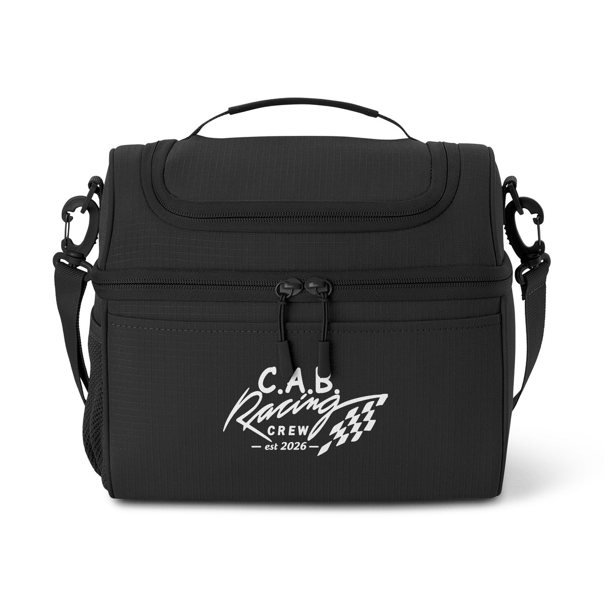 Insulated Racing Crew Cooler Bag – "CAB Racing Crew" Beer Cooler