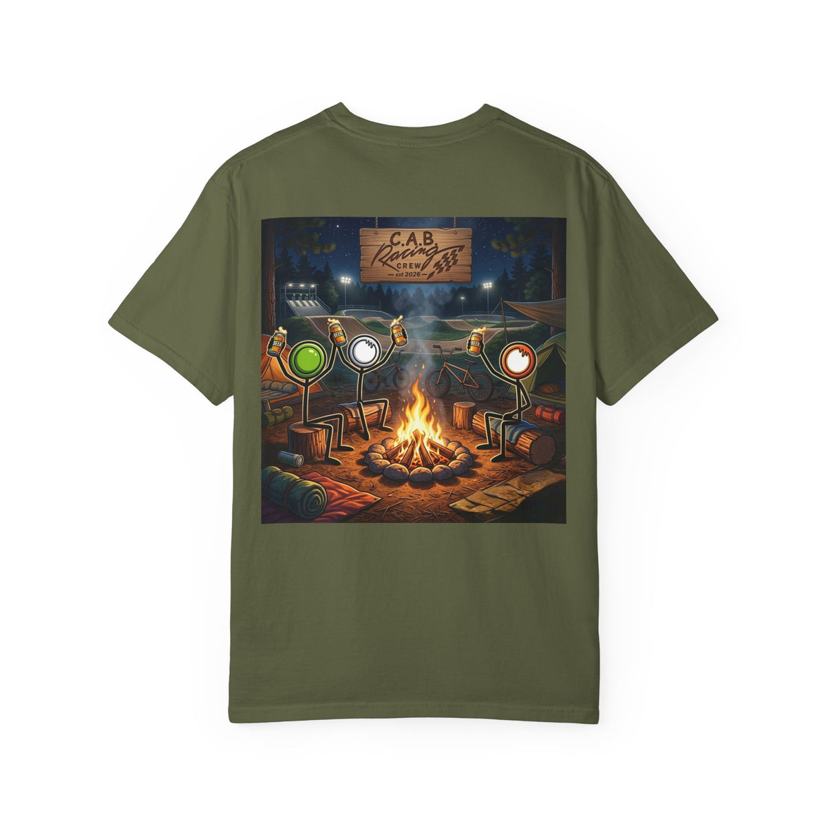 C.A.B. Racing Crew - "Camping" Graphic Tee