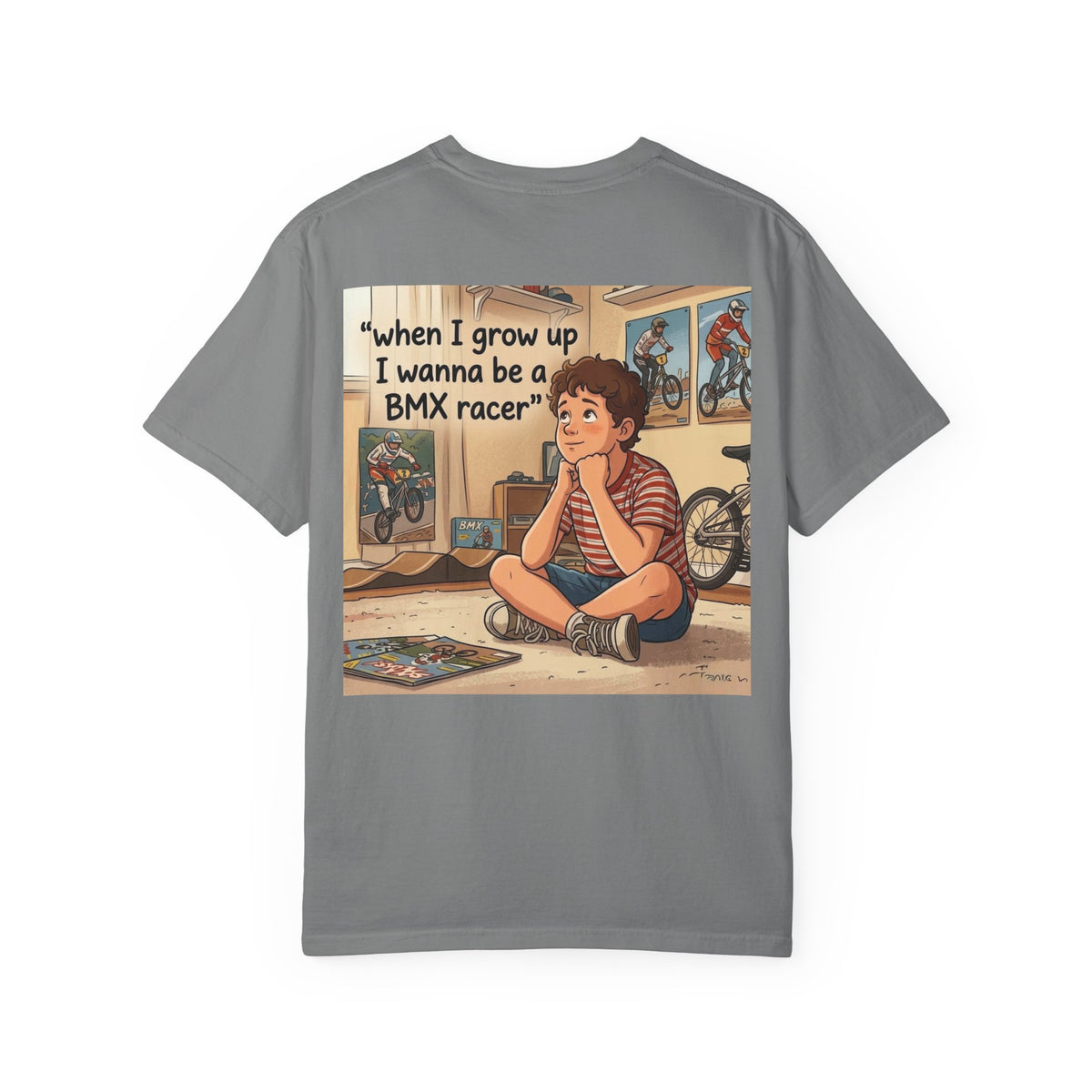 C.A.B. Racing Crew – "BMX Racer Dreams" Graphic t-shirt
