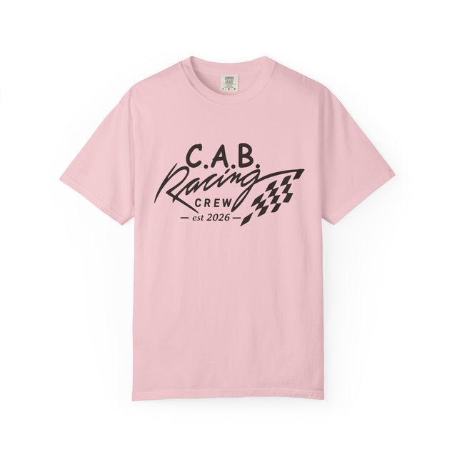 Racing Crew T-Shirt — C.A.B. Racing Helmet Graphic Tee